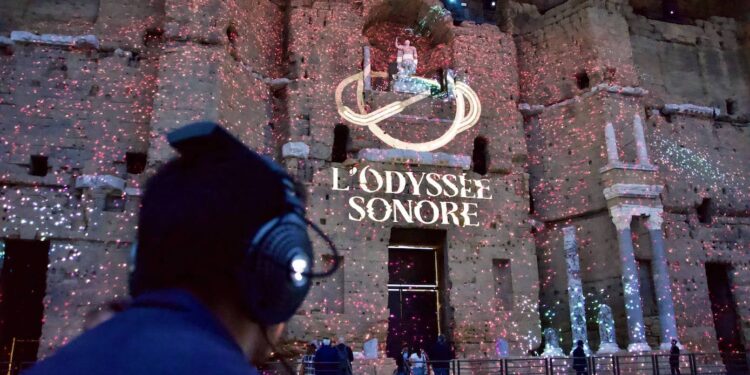 L’Odyssée Sonore au Théâtre antique d’Orange : on l’a testé pour vous
