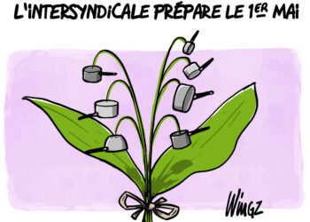 Le 1er Mai vu par Wingz pour l’Echo du Mardi