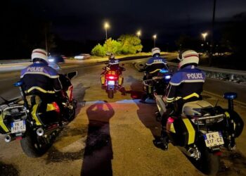 Avignon : Les policiers vauclusiens se mobilisent contre les rodéos urbains