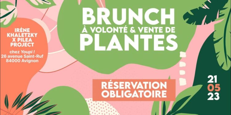 Youpi ! Pour un brunch à volonté et une vente de plantes dimanche 21 mai