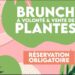 Youpi ! Pour un brunch à volonté et une vente de plantes dimanche 21 mai