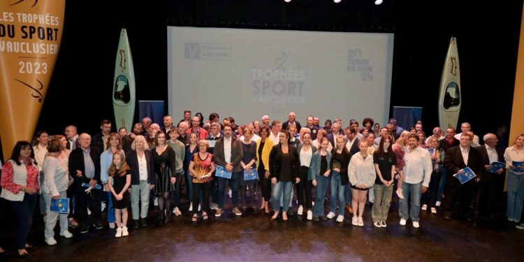Trophées du sport Vauclusien 2023 : 16 lauréats et 90 bénévoles mis à l’honneur
