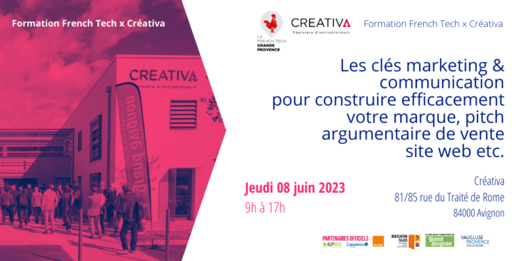French Tech Grande Provence x Créativa : découvrez les clés du marketing et de la communication