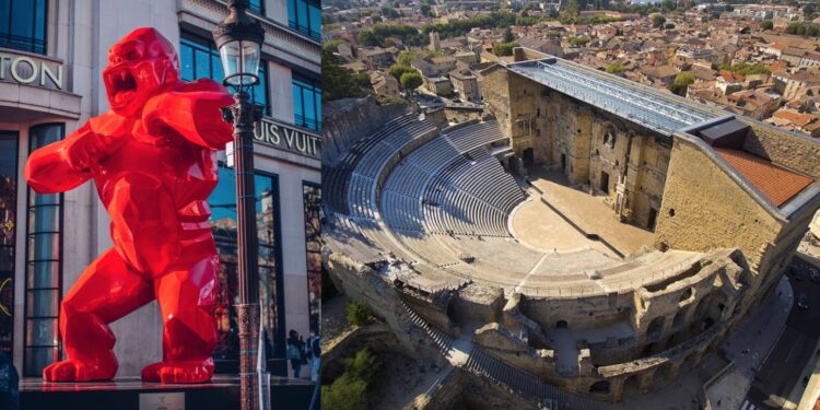 Le célèbre Kong du sculpteur Richard Orlinski va s’installer au Théâtre antique d’Orange