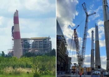 La cheminée d’Aramon sera finalement grignotée