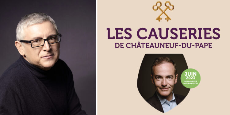 ‘Les Causeries de Châteauneuf-du-Pape’ avec Michel Onfray