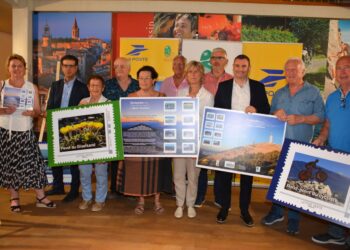 Le Vaucluse, un département complètement timbré