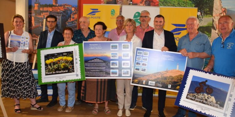 Le Vaucluse, un département complètement timbré