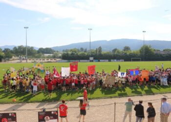 550 enfants ont participé à la Journée Olympique de Vaison Ventoux