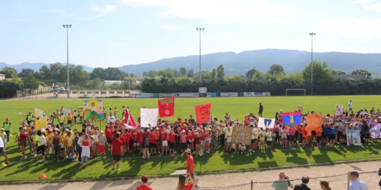 550 enfants ont participé à la Journée Olympique de Vaison Ventoux