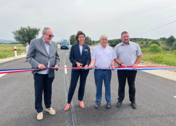 Le Département de Vaucluse inaugure la route entre Saint-Christol et les Alpes-de-Haute-Provence