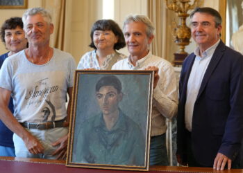 Carpentras : la ville reçoit un tableau de Jean Chalon