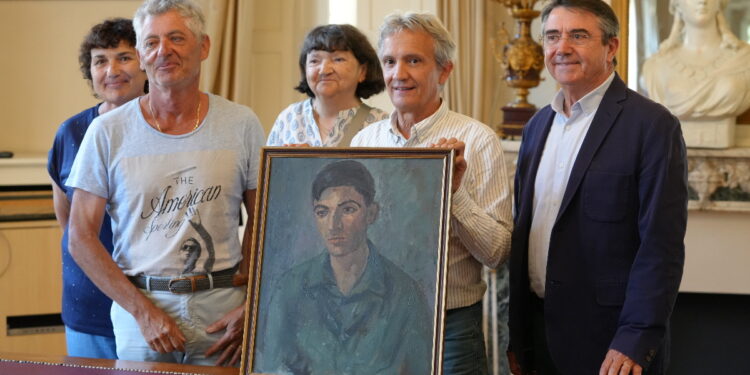 Carpentras : la ville reçoit un tableau de Jean Chalon