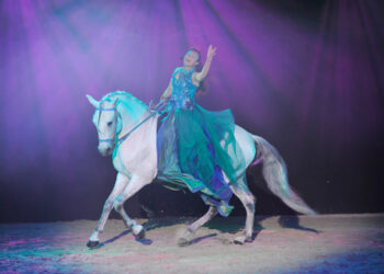 Isle-sur-la-Sorgue : Magali Delgado et Frédéric Pignon font rêver le public avec le spectacle équestre Sueño