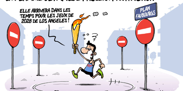 Le parcours de la flamme olympique sur Avignon vu par Wingz pour l’Echo du Mardi
