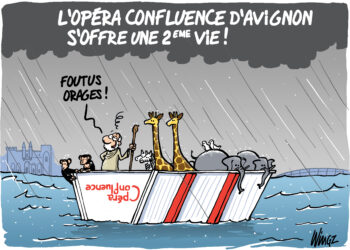 L’Opéra Confluence vu par Wingz pour l’Echo du Mardi