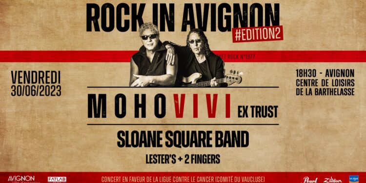 Rock in Avignon : deux ex-membres de Trust en concert à la Barthelasse