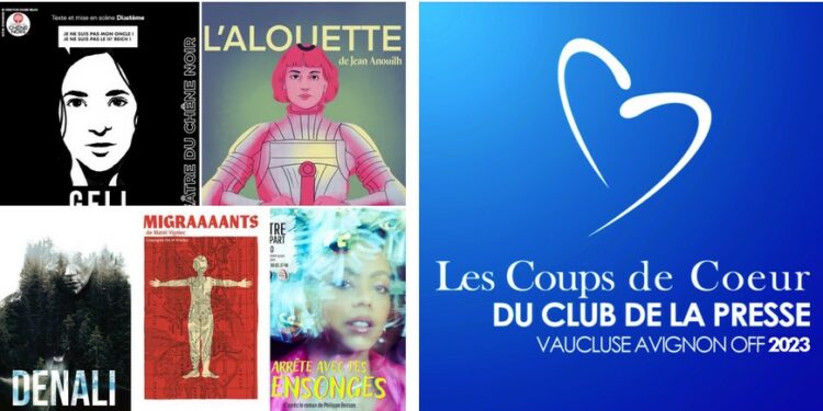 Festival Off 2023, Les coups de cœur du Club de la presse