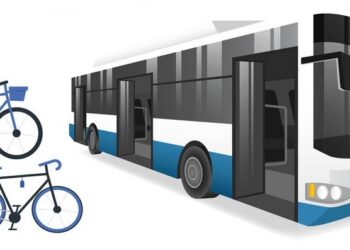 La ligne de bus Avignon-Arles expérimente un porte-vélos