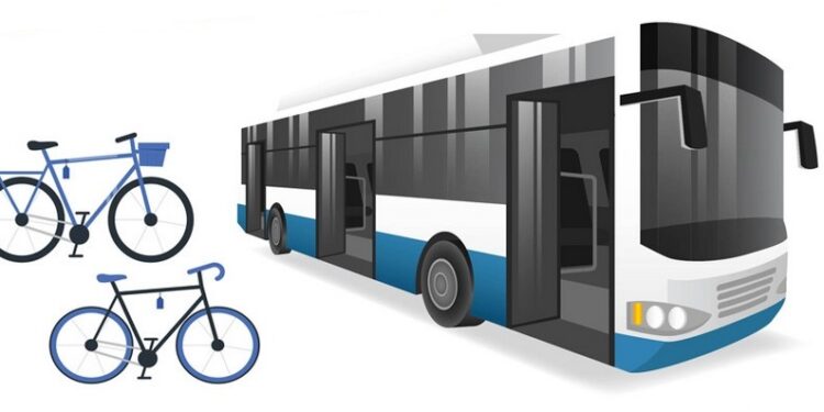 La ligne de bus Avignon-Arles expérimente un porte-vélos