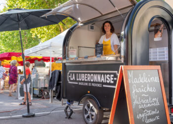La Luberonnaise, la boutique de madeleines ambulante