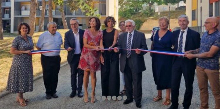 Grand Delta Habitat, Inauguration de la résidence La Marguerite à Apt