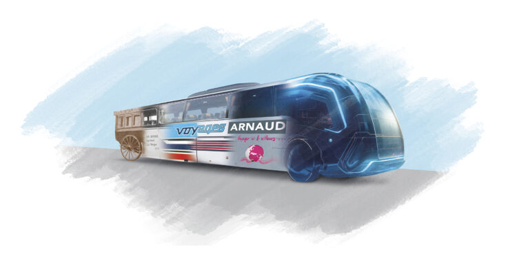 Arnaud Voyages : « Des années 20 à demain » ou comment célébrer ses 100 ans en passant du bus hippomobile à la navette électrique