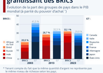Économie : le poids grandissant des BRICS