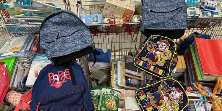 Sorgues : le Secours populaire récolte des fournitures scolaires