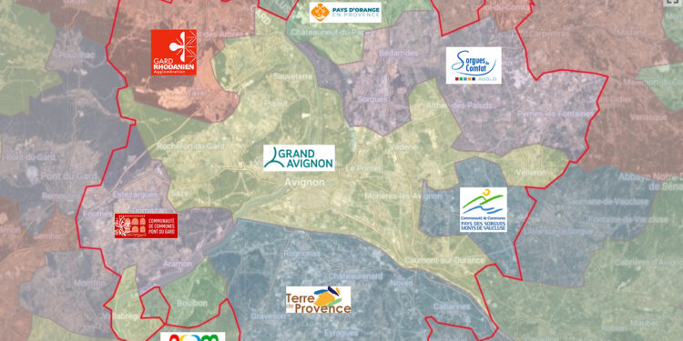 (cartes) CFE : les taux dans l’aire d’attraction d’Avignon