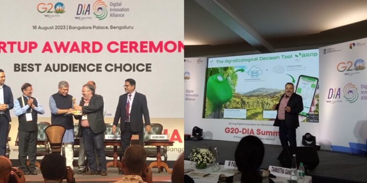 La startup avignonnaise Brad Technology récompensée lors du G20 DIA Summit en Inde