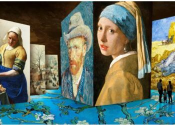 Baux-de-Provence, vivre une fraîche féérie aux Carrières des Lumières