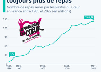 Les Restos du Cœur distribuent toujours plus de repas