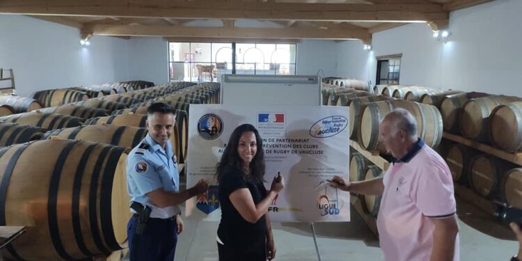 Vaucluse : partenariat entre la gendarmerie et le comité départemental de rugby