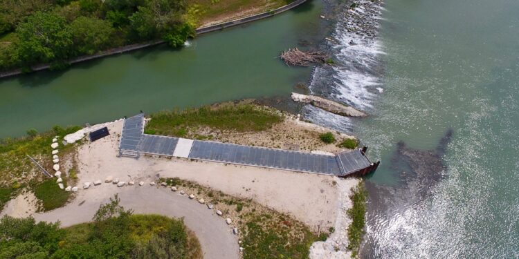 Vaucluse : inauguration de l’ouvrage de franchissement piscicole de l’Ouvèze