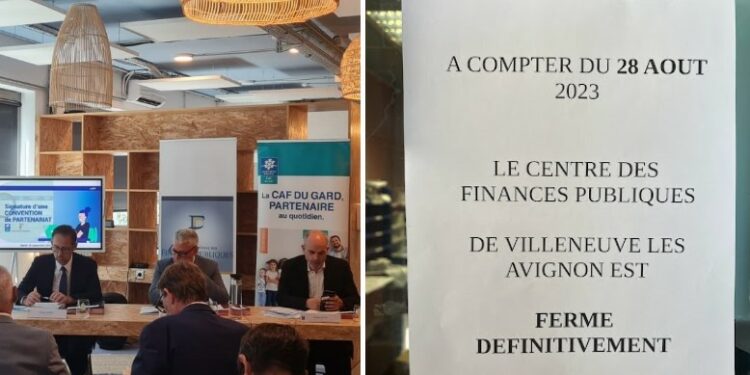 Finances publiques : fermeture à Villeneuve-lès-Avignon, ouverture à Beaucaire…