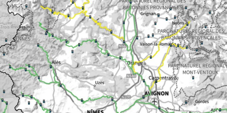Activation de la vigilance crue sur l’Aigues et l’Ouvèze
