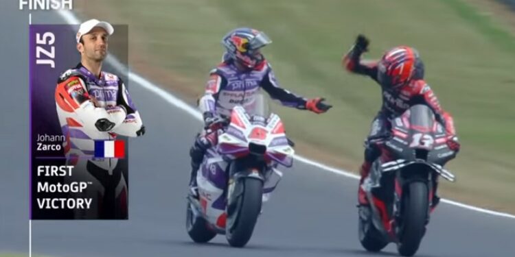 Zarco-corico : Le pilote du Pontet remporte son 1er Grand Prix MotoGP en Australie