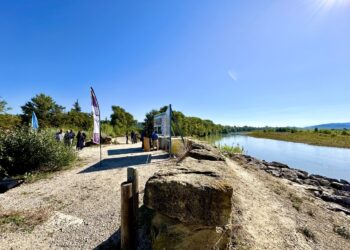 Lauris : lancement de la troisième tranche des travaux de la digue