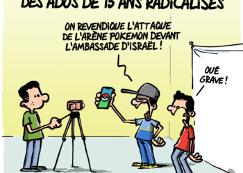 Des ados radicalisés vus par Wingz pour l’Echo du Mardi