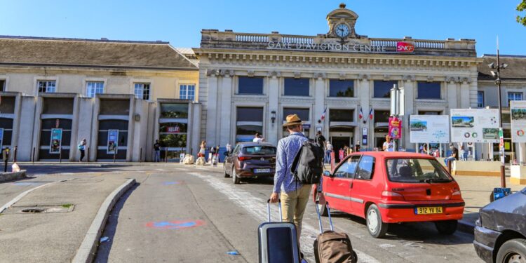 Travaux de la gare d’Avignon Centre : porte de la République fermée et circulation modifiée