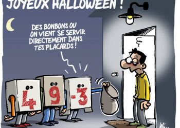 Halloween vu par Wingz pour l’Echo du Mardi