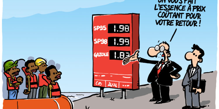 L’Europe et les migrants vus par Wingz pour l’Echo du Mardi