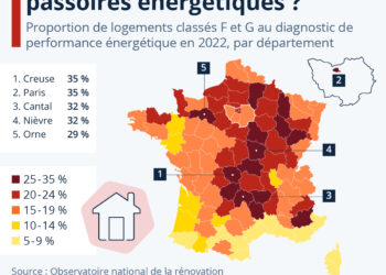 Logement : où trouve-t-on le plus de passoires énergétiques ?