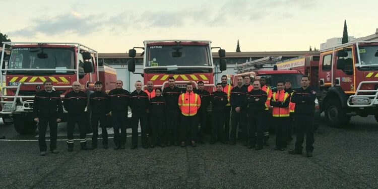 Inondations : les pompiers vauclusiens en renfort dans le Pas-de-Calais