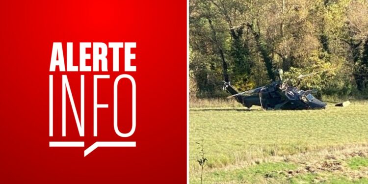 Un hélicoptère militaire allemand Tigre se crash à Viens