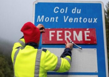 Fermeture hivernale de la route du Mont Ventoux