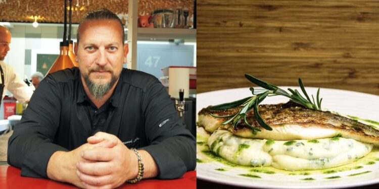 La recette du filet de daurade royale snackée du chef Emmanuel Leblay