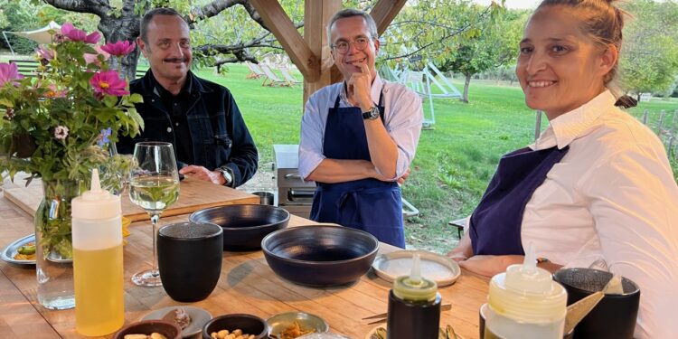 Télévision : A table avec le sénateur Jean-Baptiste Blanc