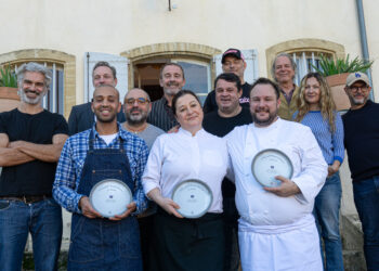 Rencontres Gourmandes de Vaudieu Saison 14, Episode 1 : le dessert de Nathalie Gruot arrive en tête